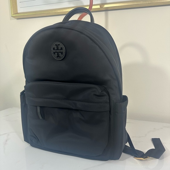 Tory Burch Black Backpack NWT - Picture 2 of 11